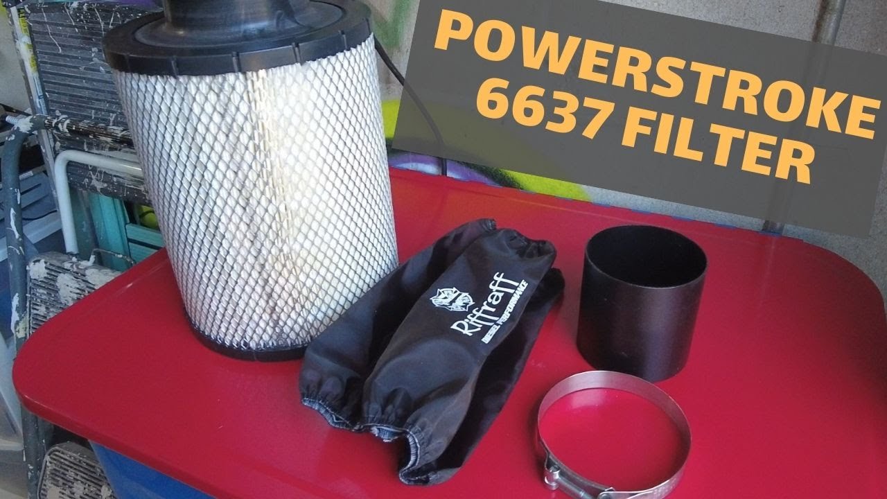 Installing the RIFFRAFF Diesel 6637 Filter on our Ford 7.3 Powerstroke F250