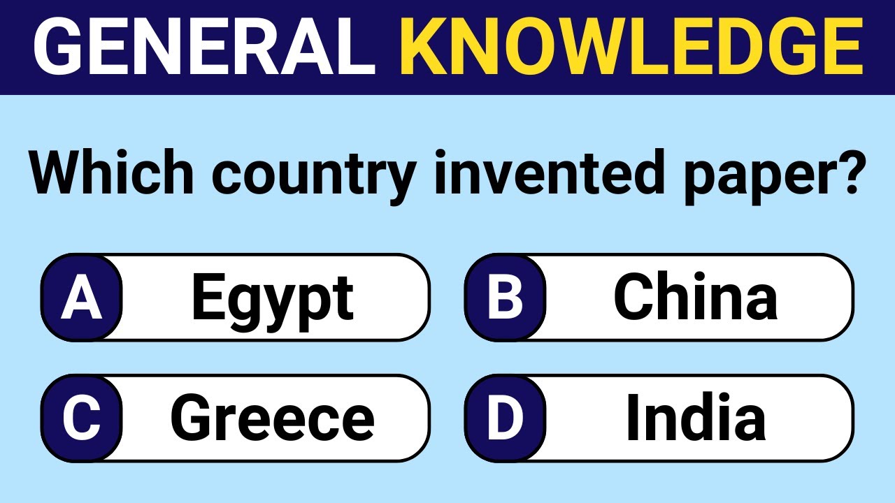 30 General Knowledge Questions! How Good is Your General Knowledge? #challenge 2