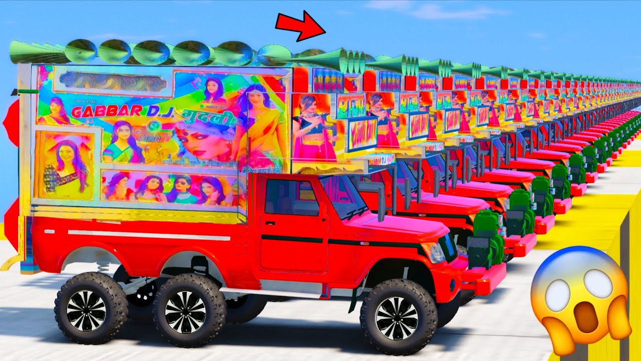 Motu Patlu ने किया Biggest Indian dj Super Mega Ramp Challenge 😱😱😱 GTA-5