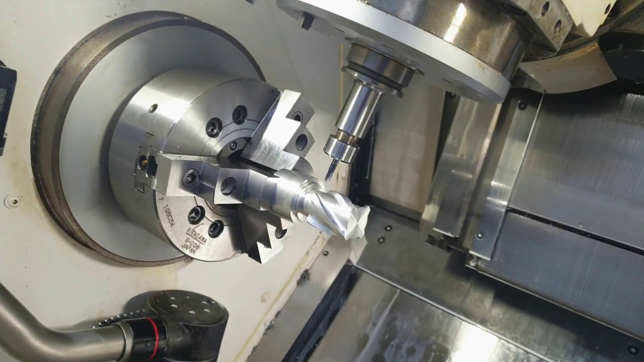 TESTCUT ON OKUMA MULTUS B300W