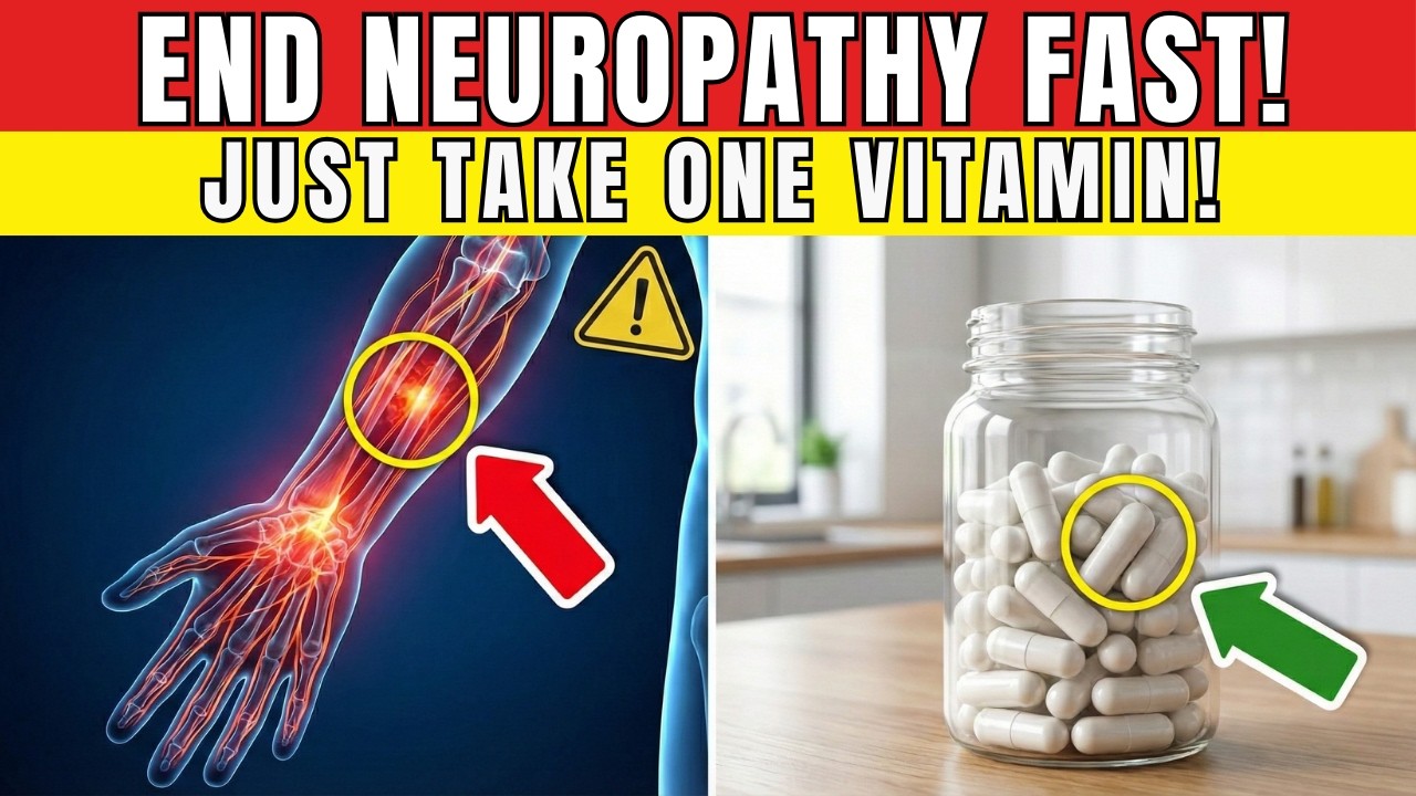 Over 60? Take ONE Specific Vitamin Daily to Stop Nerve Damage in 2 Weeks!