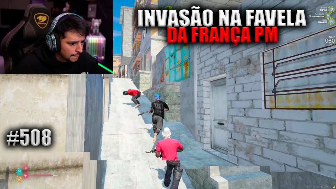 INVASÃO NA FAVELA DA FRANÇA! EP 508