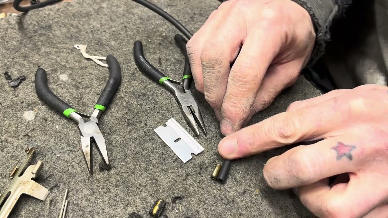Replacing Typewriter Paper Feed Rollers at Home with Tubing from the AutoParts Store