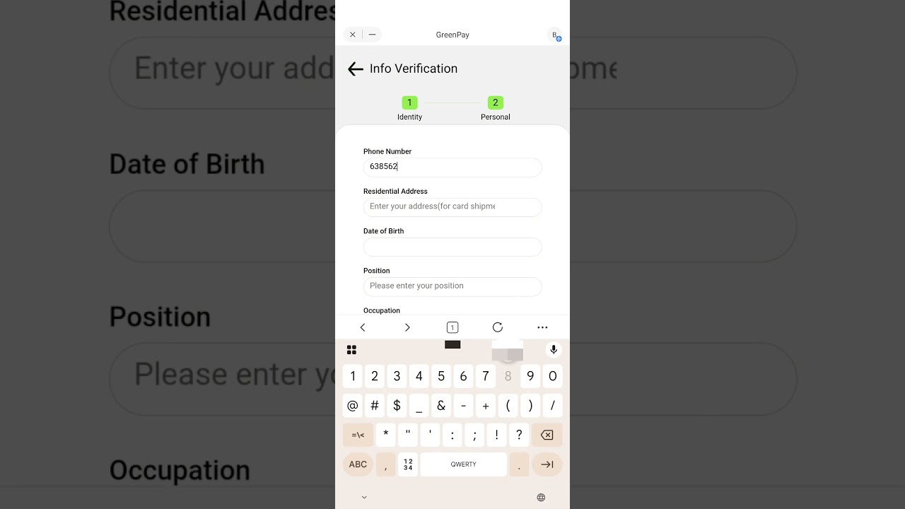 Tutorial: How To Apply GreenPay Card #greenpay #smartpayments  #blockchain #greenfinance