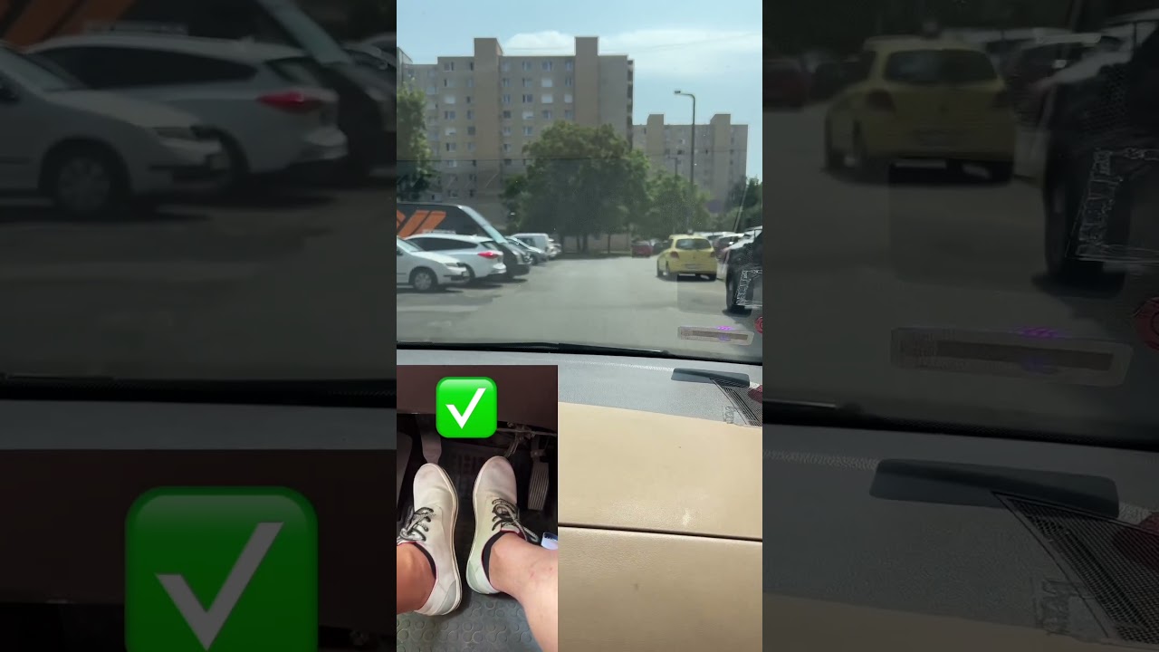 Helyes tengelykapcsol&oacute; ped&aacute;l haszn&aacute;lat #uni #miskolc #vezet&eacute;s #okatat&aacute;s #jogos&iacute;tv&aacute;ny #vezetesitippek