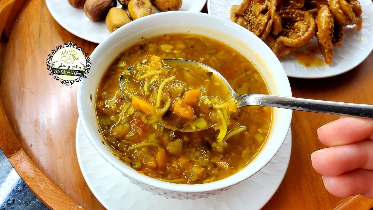 Soupe au thermomix ---شربة خضار بسرعة البرق تتوجد ساهلة ماهلة وبكمية وفيرة