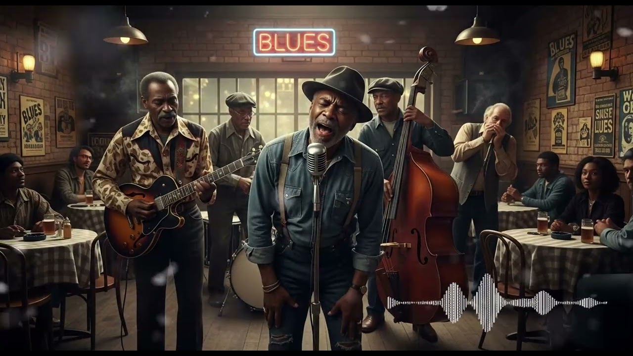 Classic Blues Guitar Instrumental – Slow Relaxing Blues
