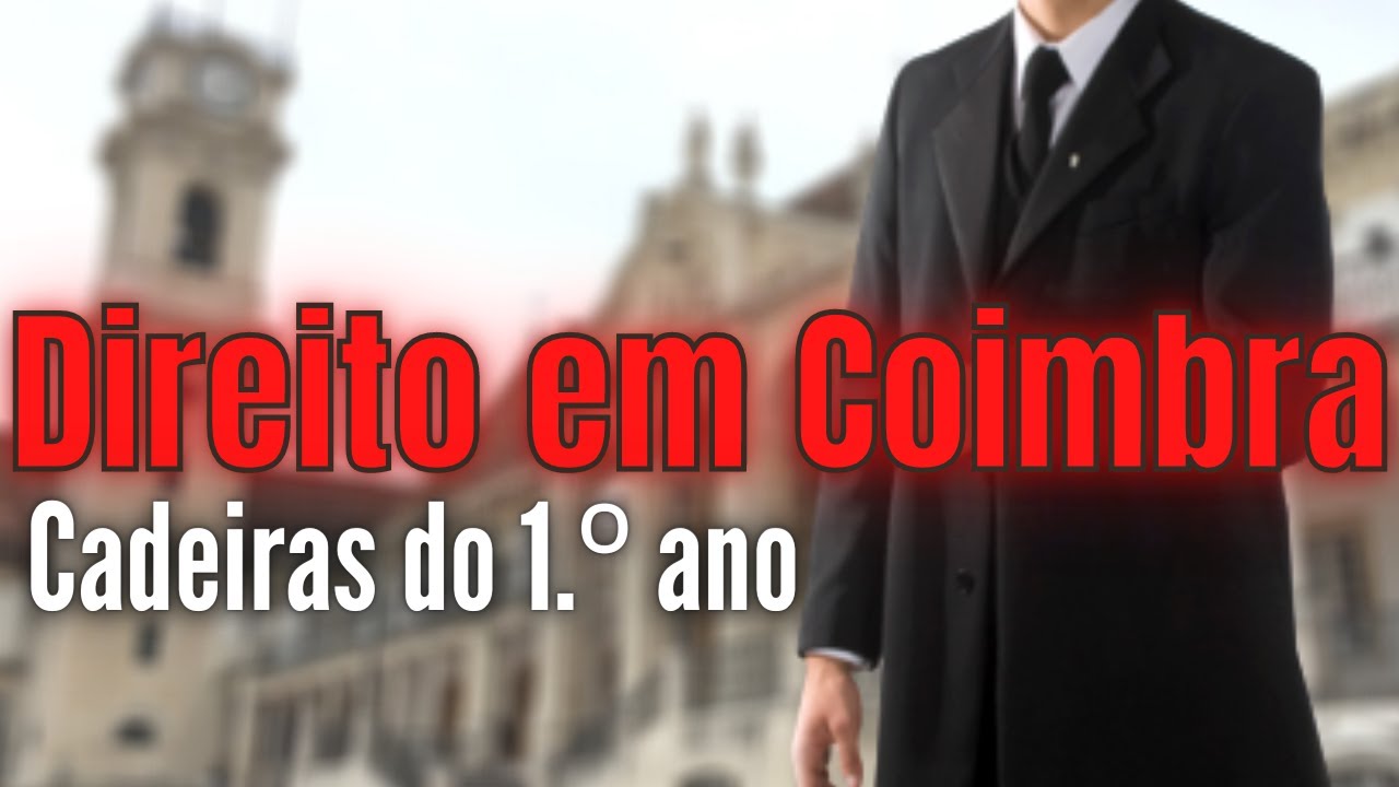 Como é estudar Direito em Coimbra? || Cadeiras e Conselhos para o 1.º ano