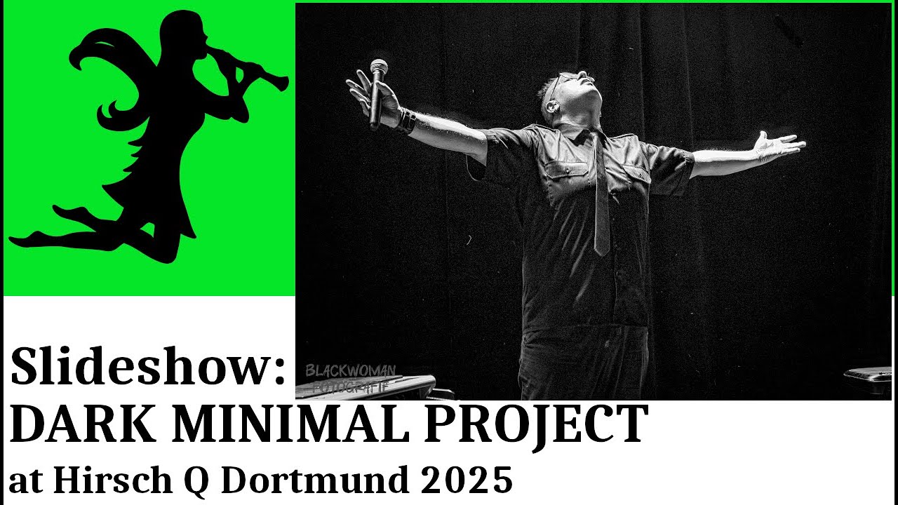 DARK MINIMAL PROJECT | Hirsch-Q Dortmund | Live Photo Impressions (November 7, 2025)