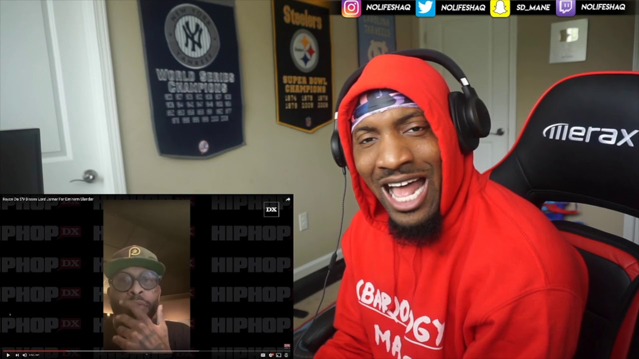 Royce Da 5'9 Disses Lord Jamar For Eminem Slander (REACTION!!!)