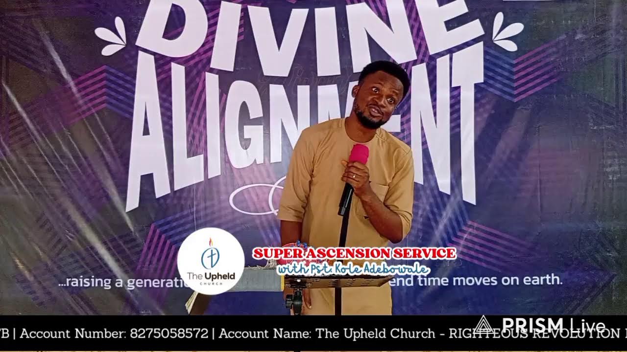 Super Ascension Service | The Upheld Church  Ibadan | 01.02.2025 | As Many As Are Led - Pst. Kole Ad