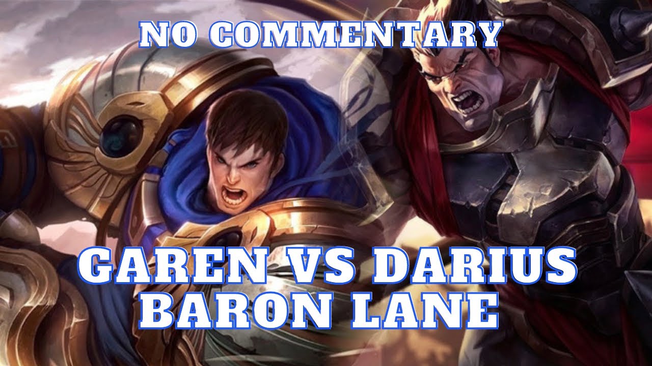 Wild Rift: Garen vs Darius: Baron Lane