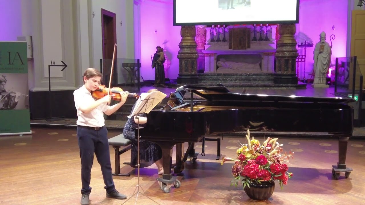 Robert Schumann - Sonata No.1 Op.105 - Emanuel Akopian (10 years) 2025 #sonata #emanuelakopian