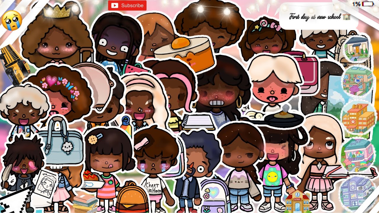 First day at a new school II*WITH VOICE*II Toca rp 
