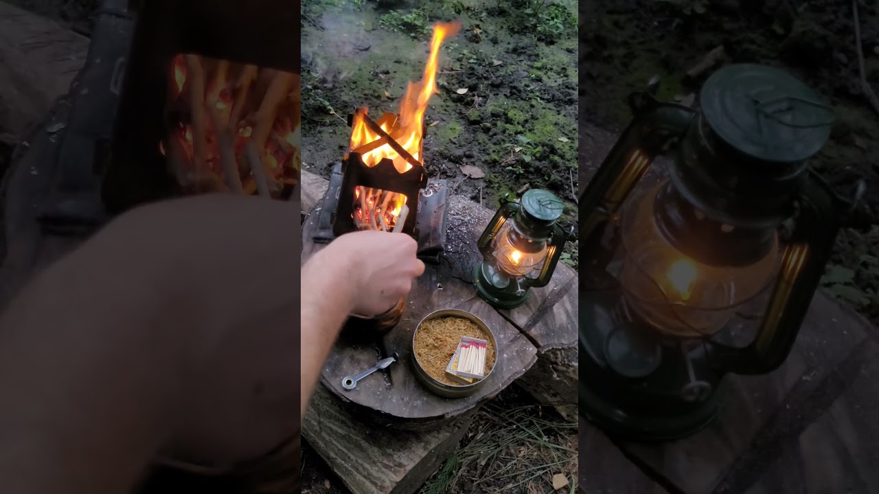 Enjoying campfire coffee #cozycamping #cozy #mycamping #bushcraftukraine #cozycamping #asmrcamping