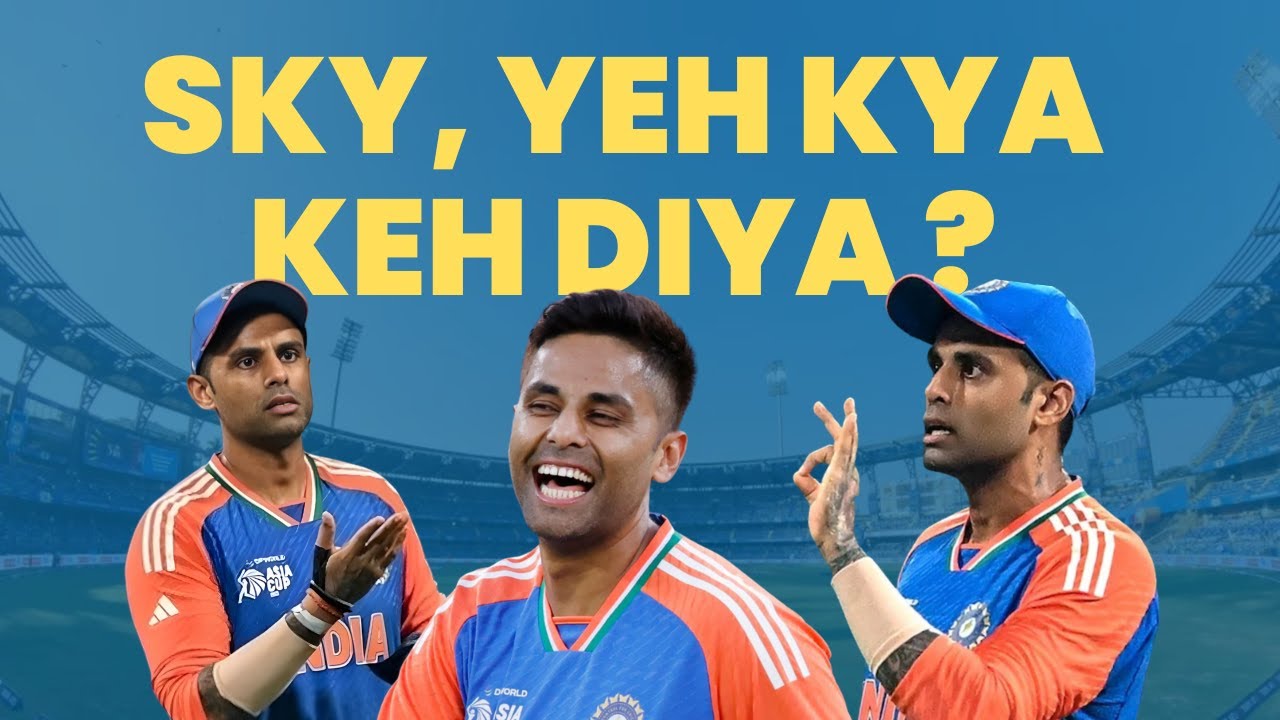 “What Did SKY Just Say?! 😳 Surya Kumar Yadav’s Statements Leave Fans Confused