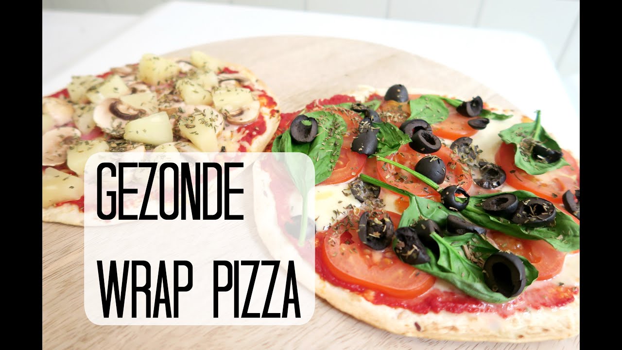 Recept: Snelle Gezonde Wrap Pizza