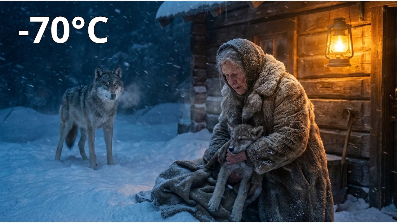 She Opened Her Door at  -70°C… What Followed Was Unforgettable