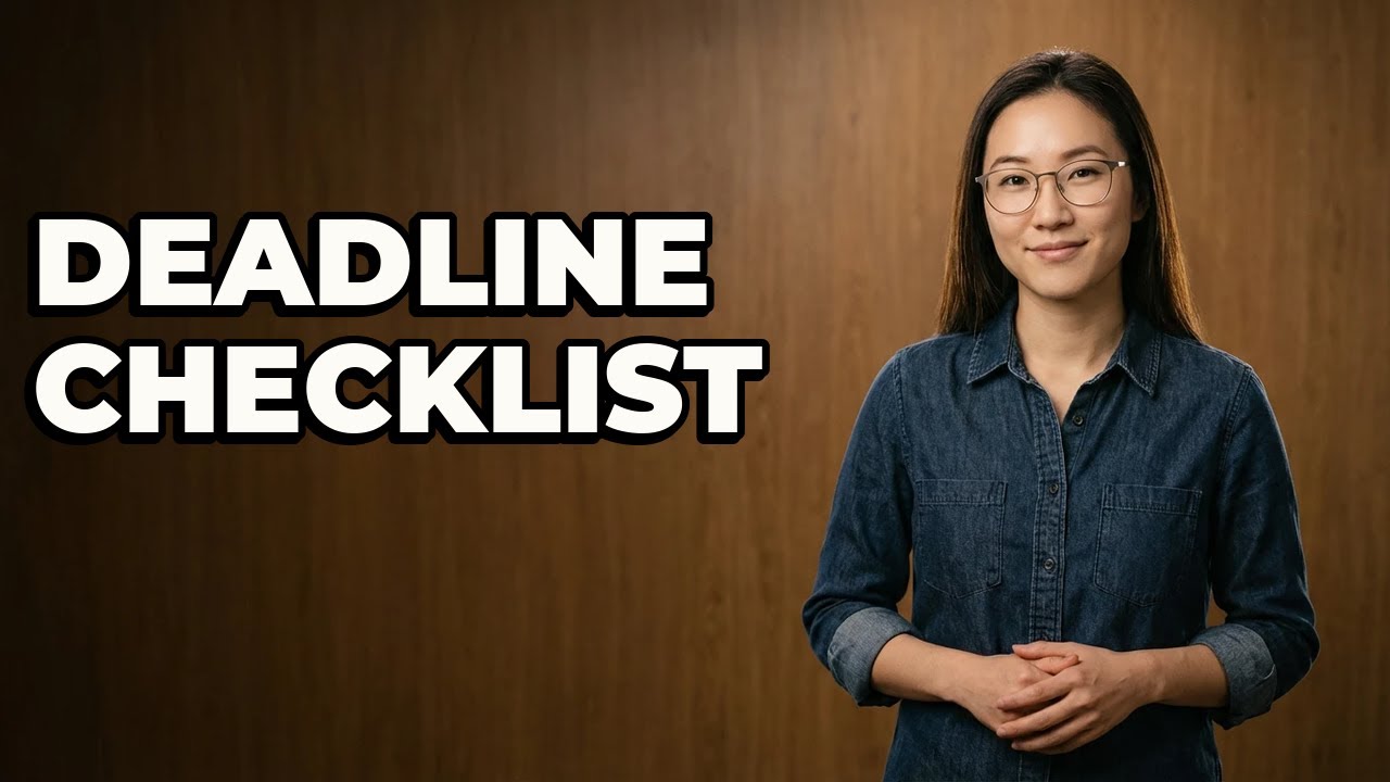 What Should I Check For In Fellowship Deadlines?