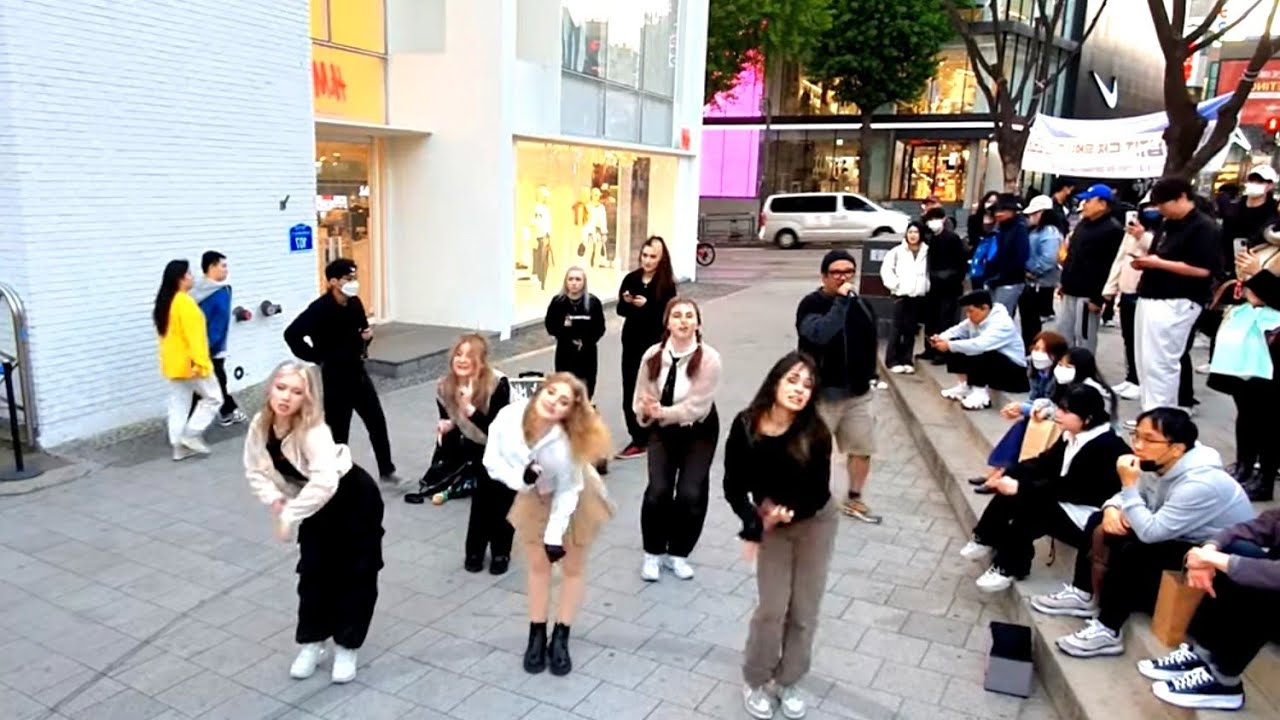 [STREET ARTIST] BLACK MIST. HONGDAE BUSKING. 230426.
