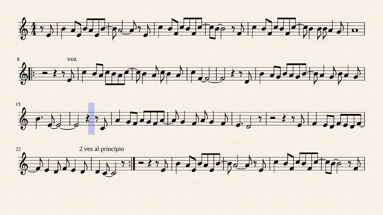 Partitura Amigo - Roberto Carlos para Clarinete