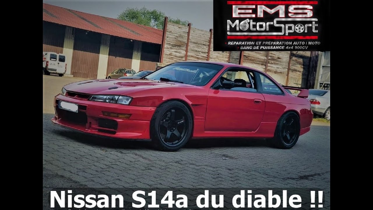 Carto Nistune sur cette Nissan Silvia S14a diabolique !!!