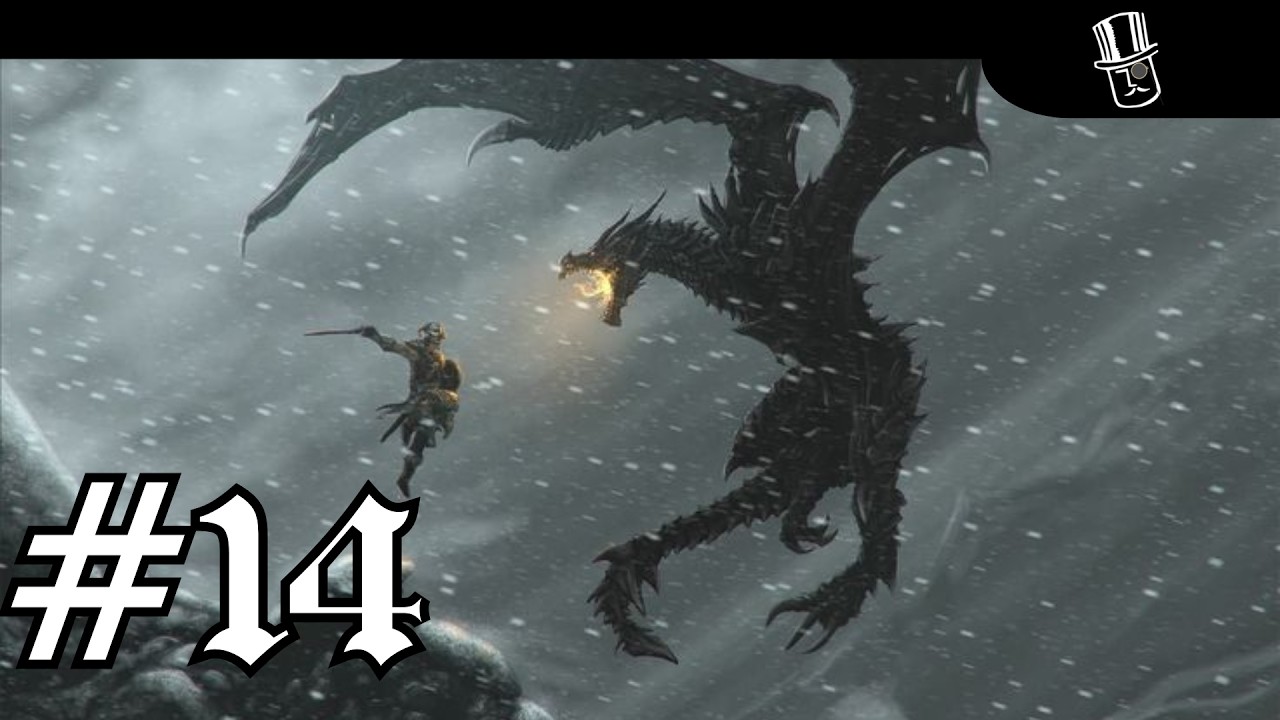 Uma épica jornada em Skyrim! EP 14 - A morte de Alduin!