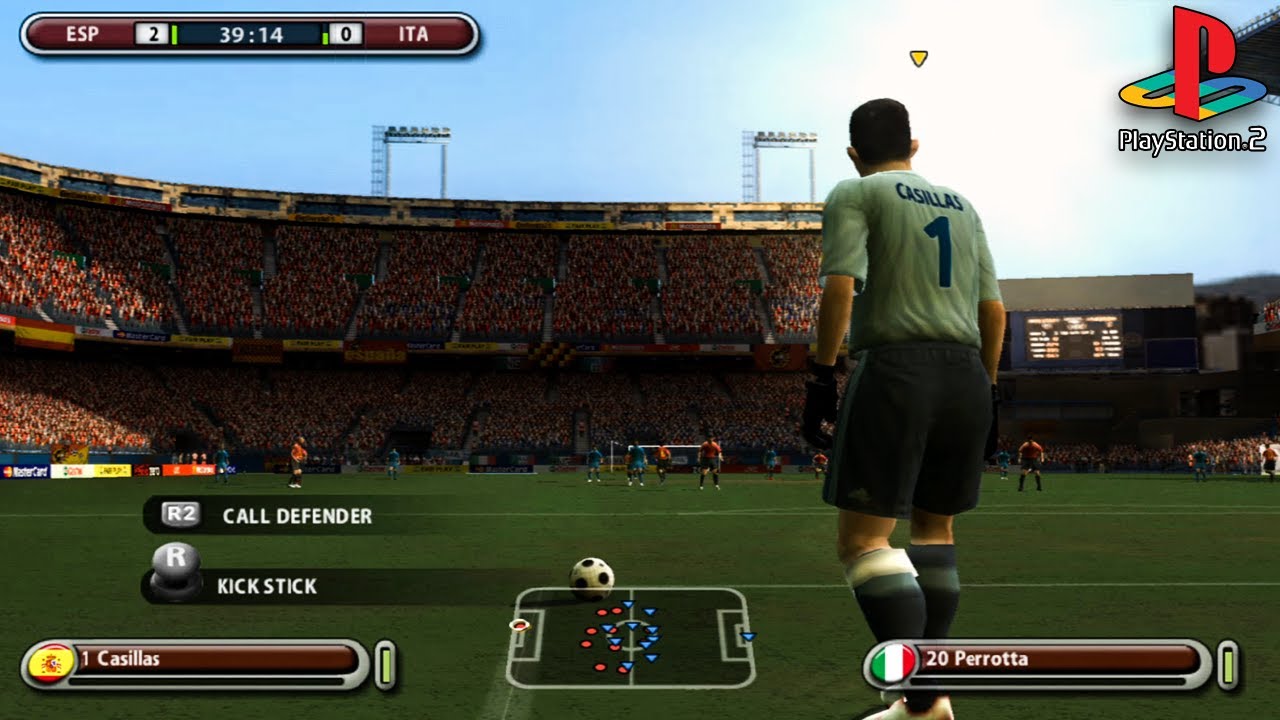 UEFA Euro 2008 - PS2 Gameplay Full HD | PCSX2