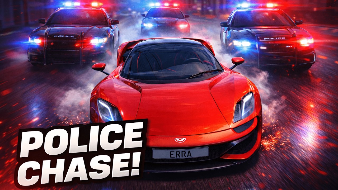 This Police Chase Didn't End Well in BeamNG