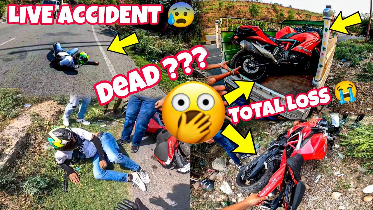 Live Accident 😰High speed Crash😰 Rider in ICU | Total loss Apache RR 310 😰 Best vlog ❤️