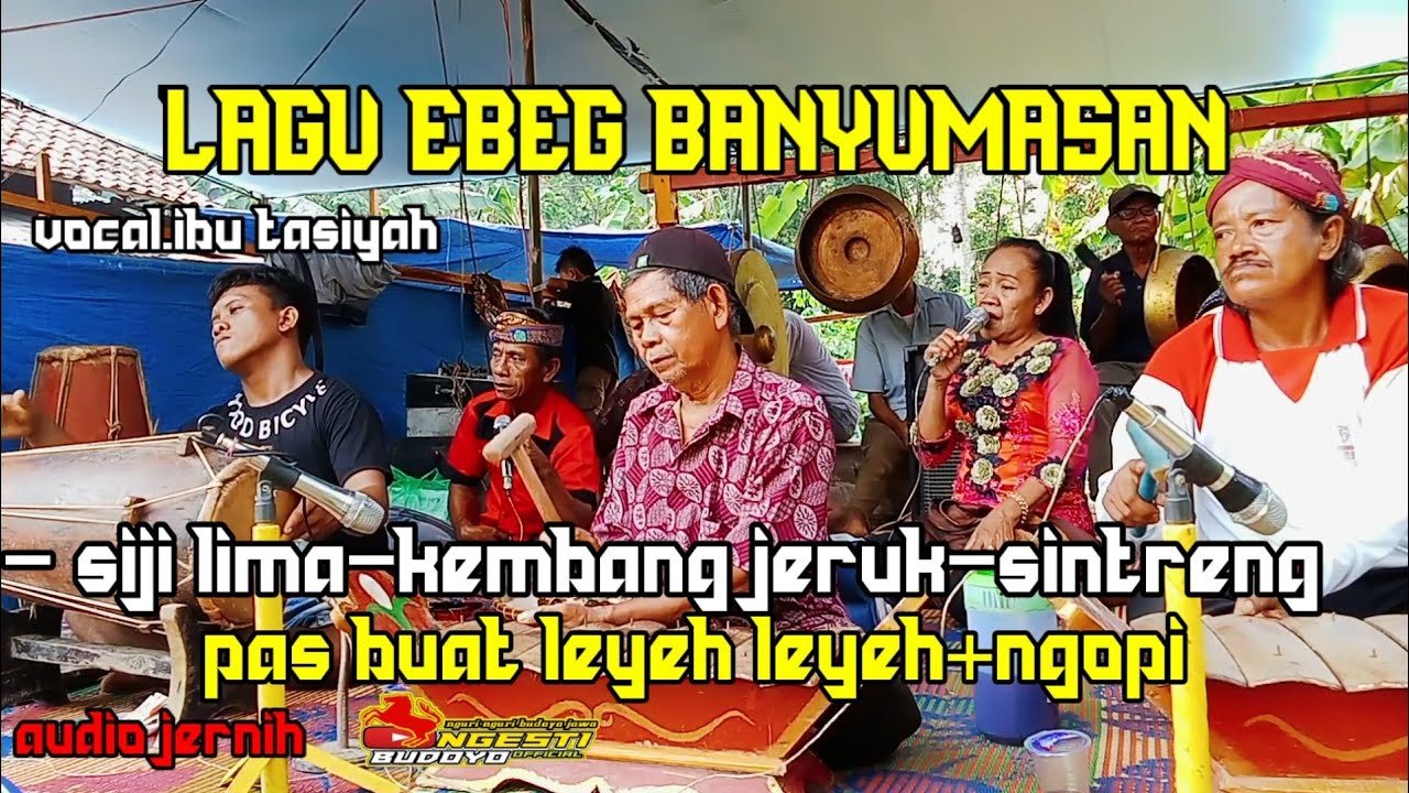 SINDEN SUARA MERDU IBU TASIYAH JARANAN||NGESTI BUDOYO, LAGU SIJI LIMA