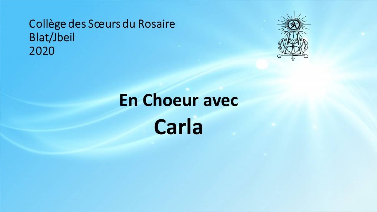 En Choeur avec Carla Ramia 1