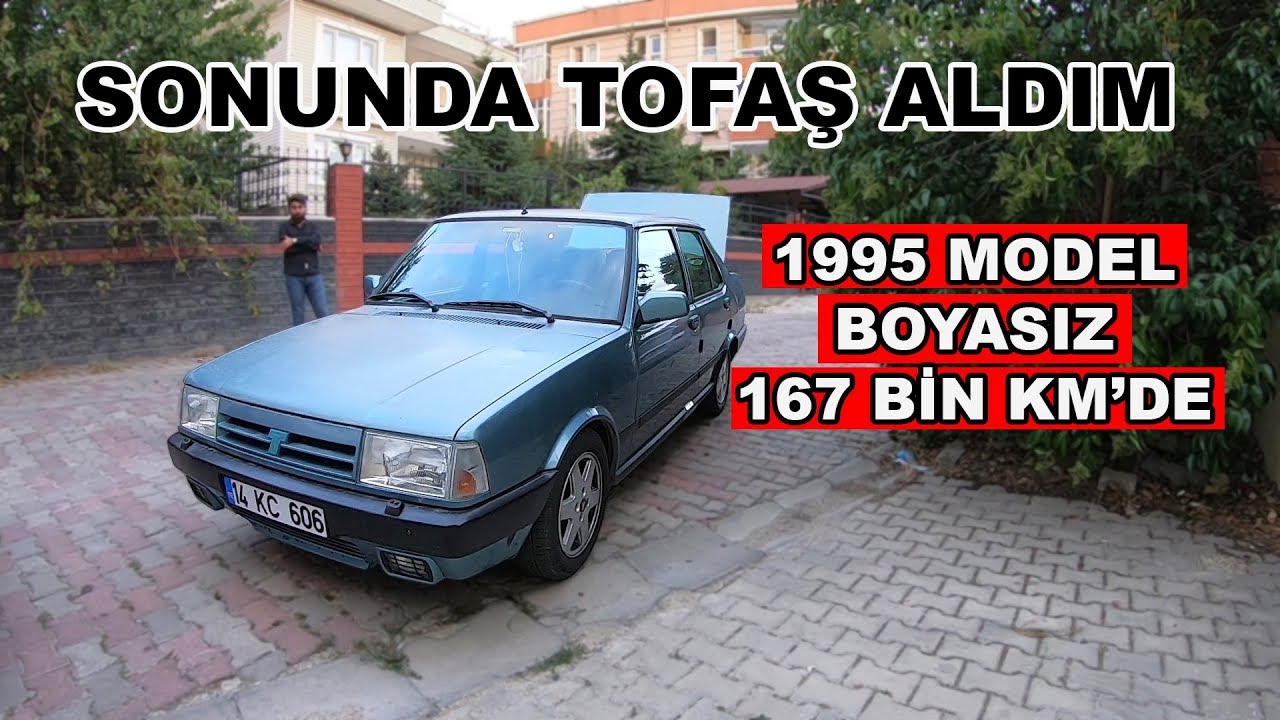 YENİ ARABA ALDIM TOFAŞ DOĞAN SLX | 24 YAŞINDA BOYASIZ KAZASIZ ?