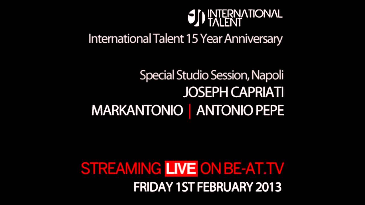 Markantonio @ Disco Metropolis,Napoli (01-02-2013) Streamed on BE-AT.TV
