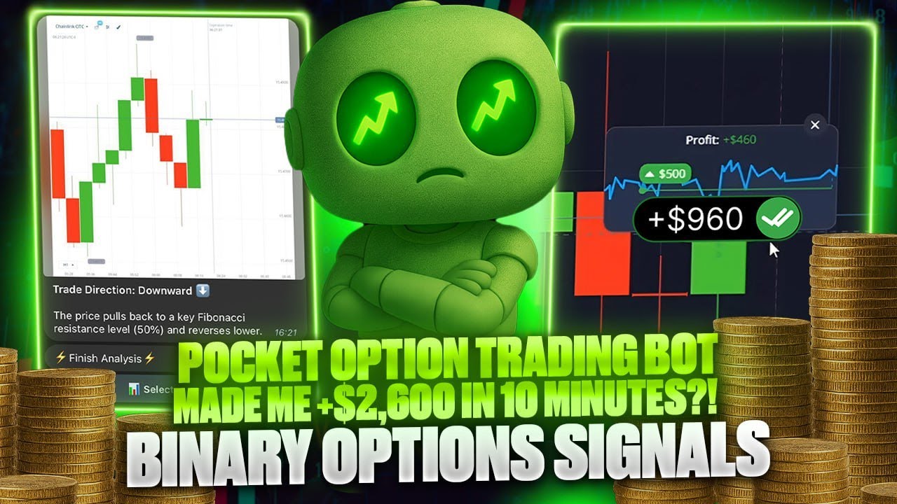 POCKET OPTION TRADING BOT MADE ME +$2,600 IN 10 MINUTES?! | BINARY OPTIONS SIGNALS | POCKET OPTION