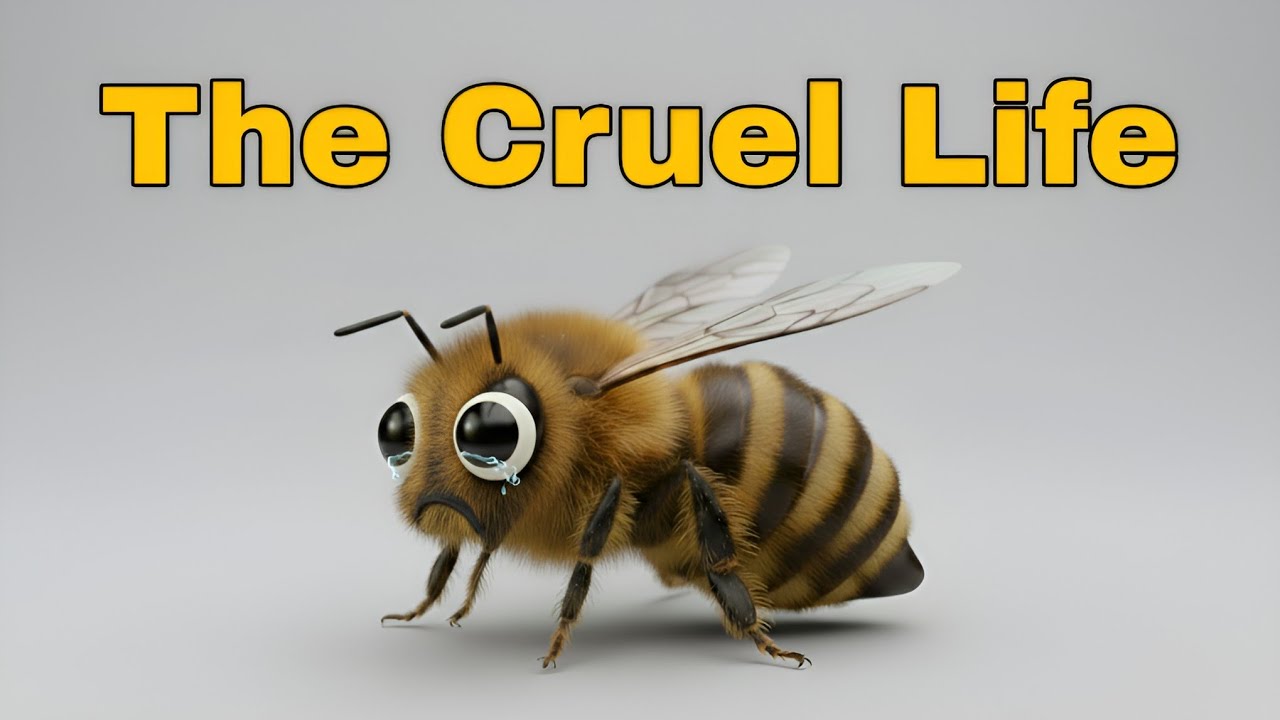 The Tragic Life of a Male Bee 🐝
