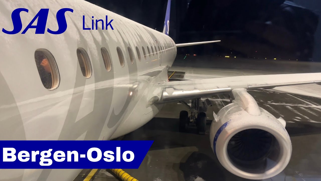 TRIP REPORT | SAS Link E195 | SAS go | Bergen to Oslo