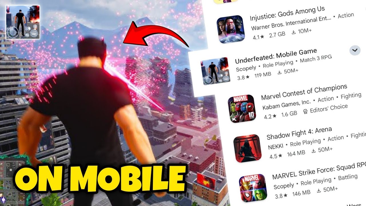 I Found Game Like Underfeated On Mobile |Faizan Gamer