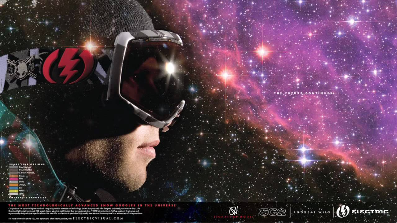 Electric Snowboarder Xgames Champion Andreas Wiig