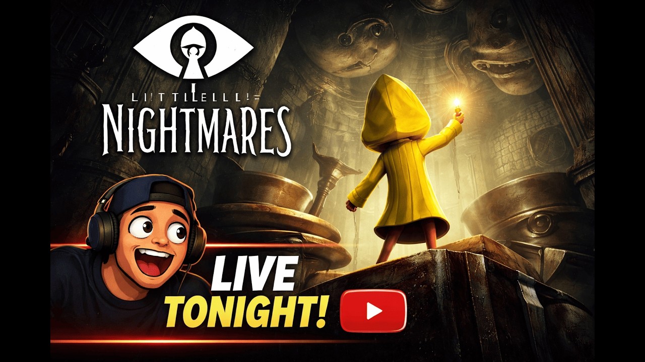 Little Nightmares LIVE 😱 | Horror Night Begins! #horror #live