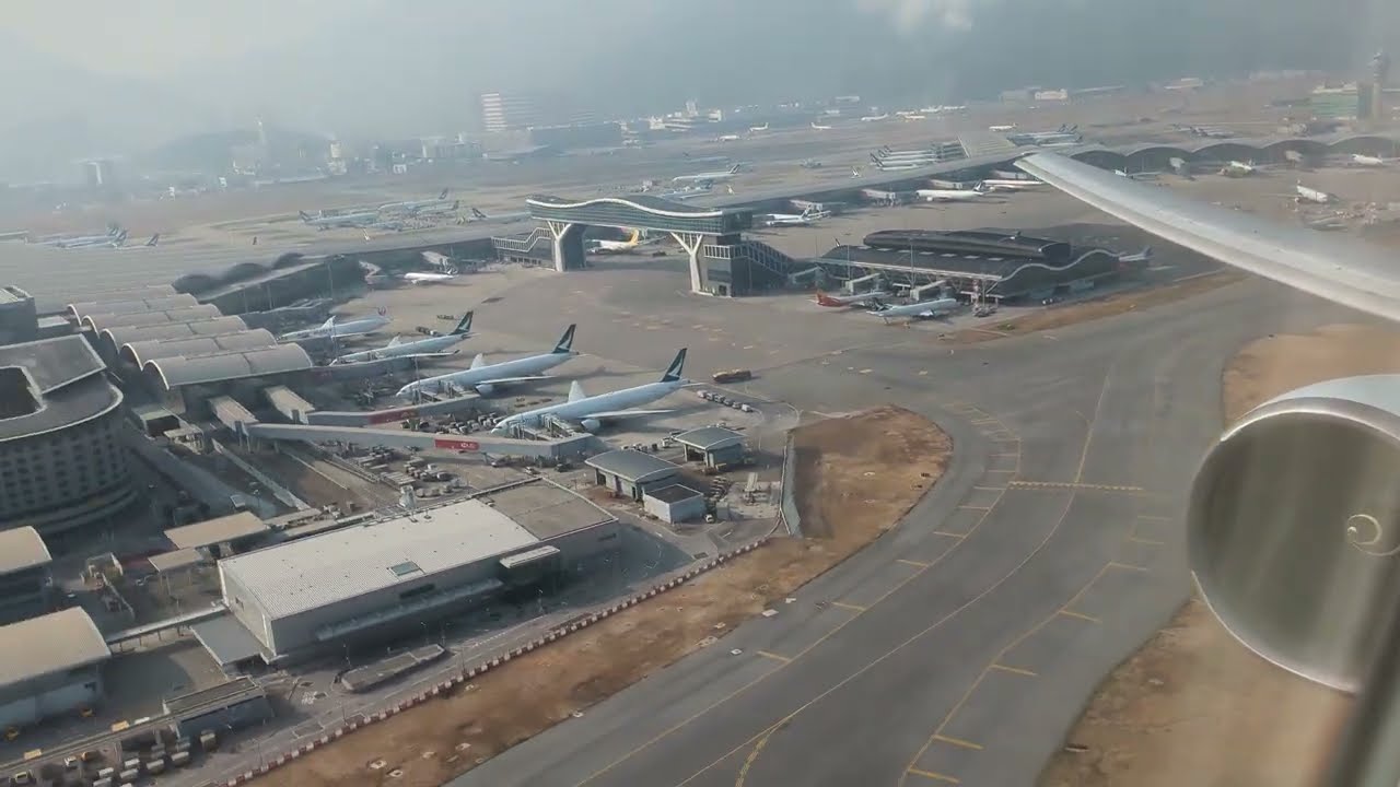 Cathay Pacific CX488 HKG-TPE Takeoff 