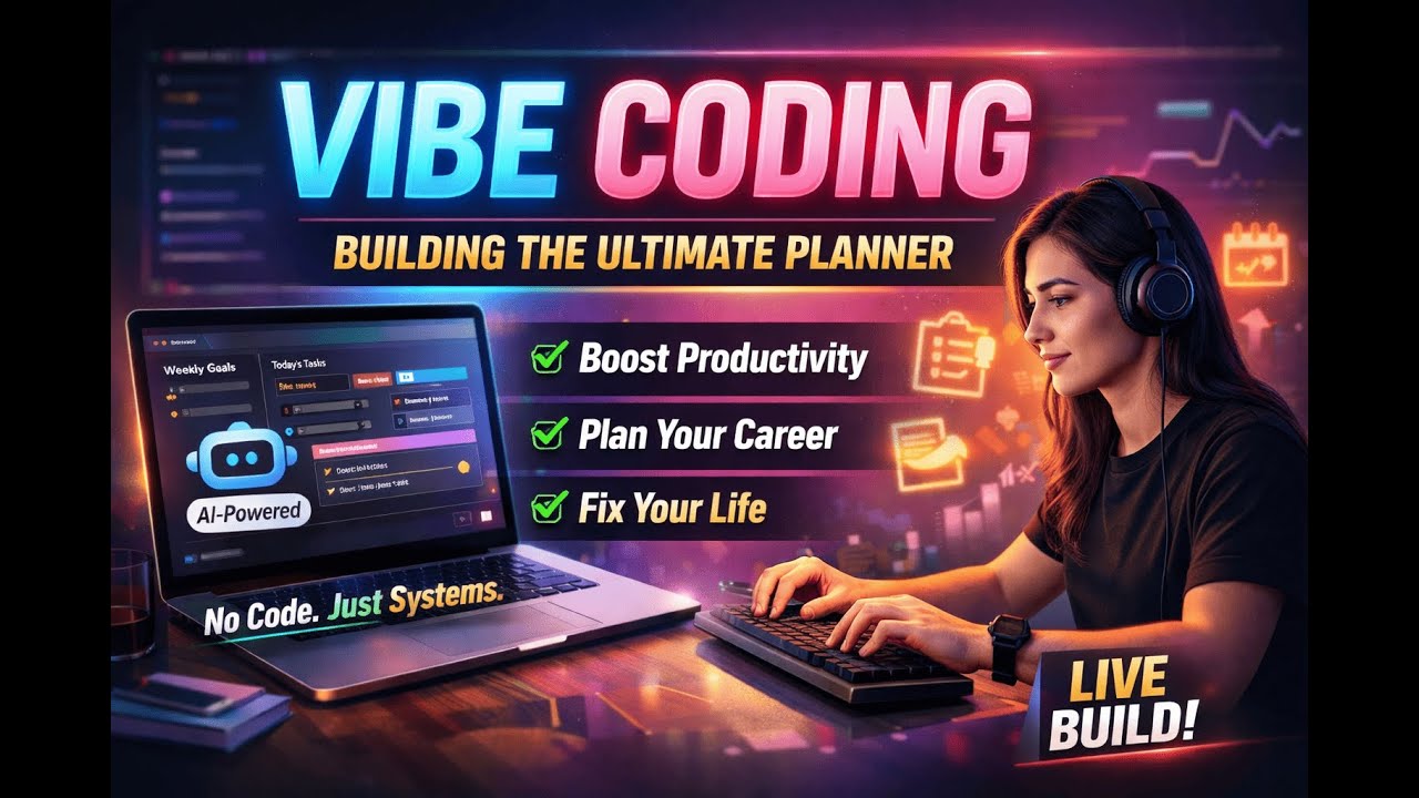 Stop Watching Productivity Videos. Build a planner Instead.
