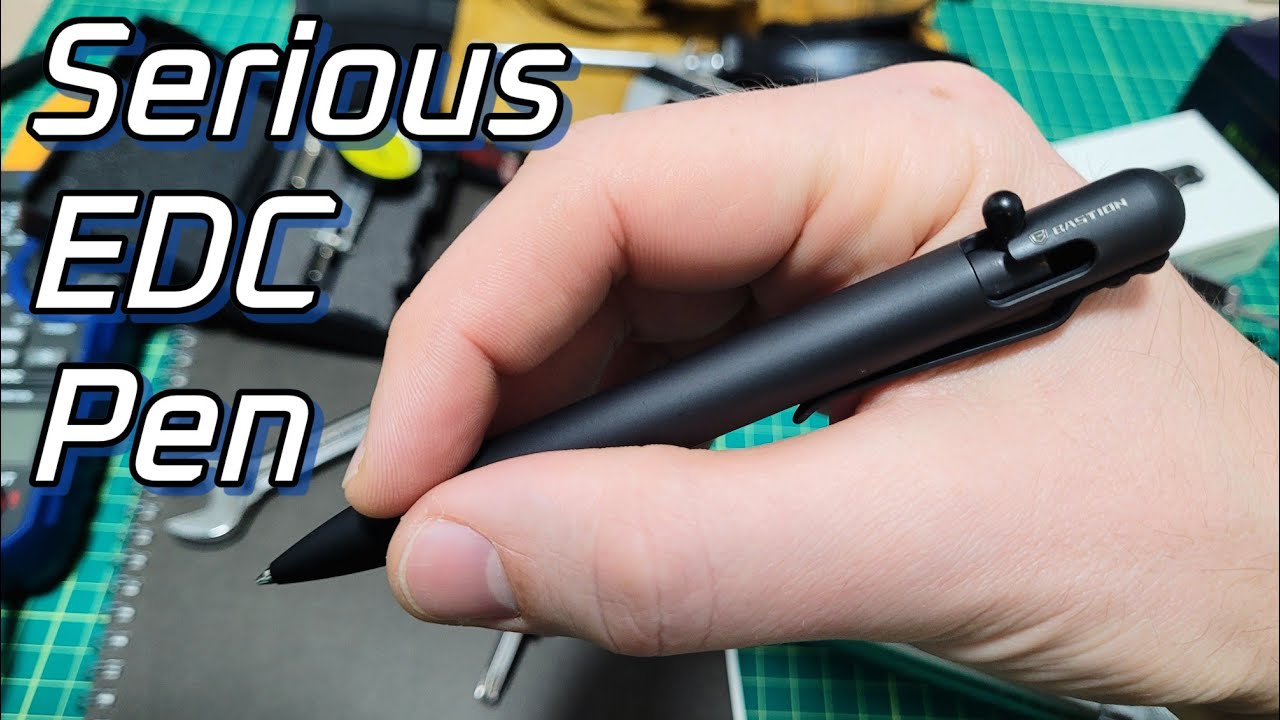 Built To Last EDC Gear - Titanium Bastion Bolt Action Pen