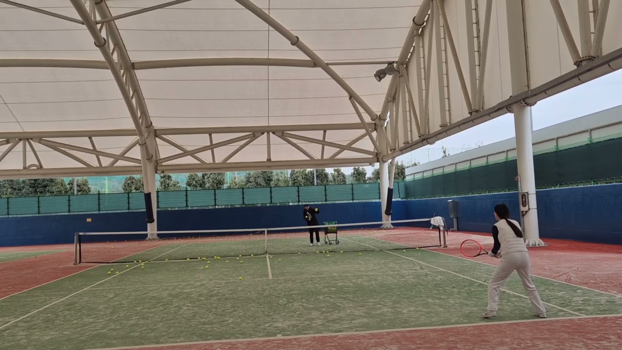 HB클럽#High.class#Ball#무안스포츠파크#2026.1.26#선출남편과#레슨~#백핸드#포핸드#어프로치#발리#스매시#초집중#불태움!!!#이삐테니스