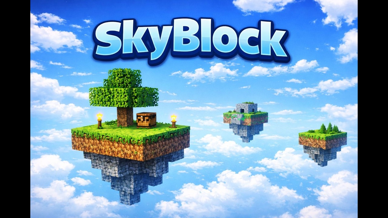 Minecraft Sky block Bölüm 1