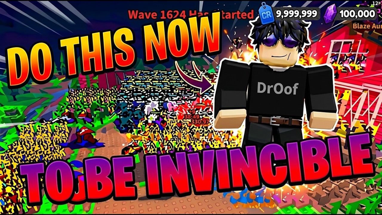 HOW TO BE SOLO INVINCIBLE? DO THIS NOW in Survive Zombie Arena! #roblox