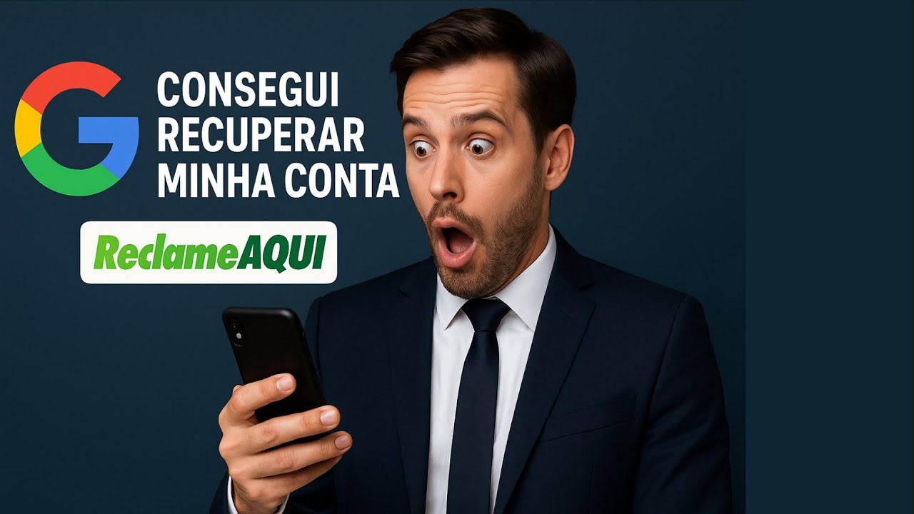 Descobri o jeito certo de recuperar sua conta Google (ninguém mostra isso!)”