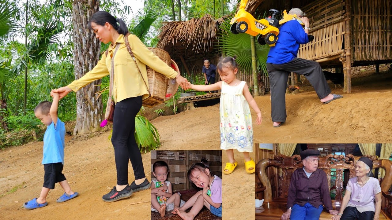 A Day With Single Mom: Happiness from Gifts - Sadness from Unexpected Goodbyes | Lý Thị Thơm