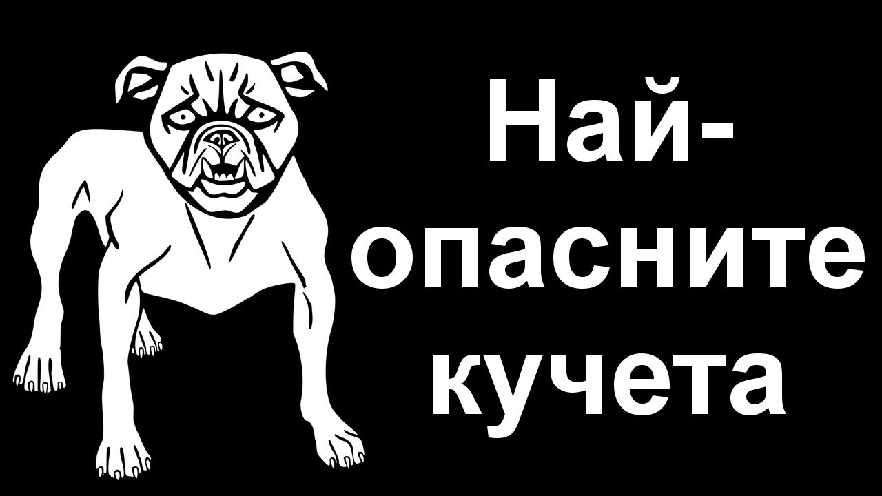 Най-опасните породи кучета