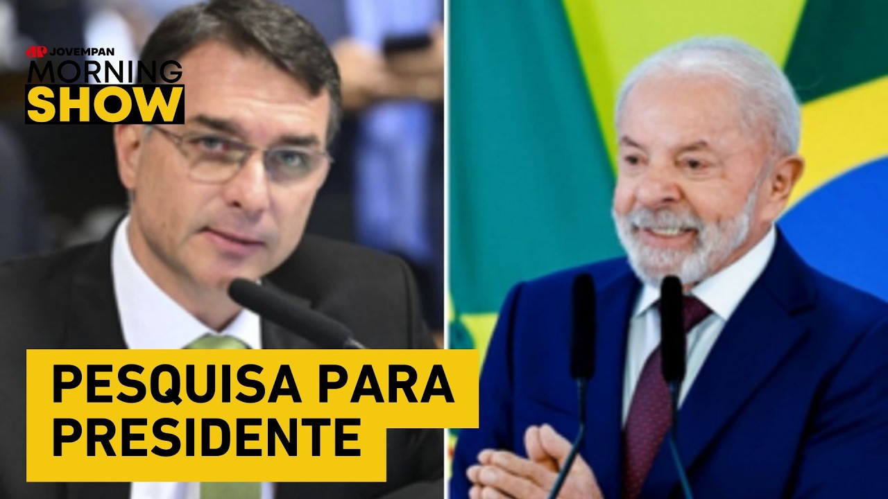 Elei&ccedil;&otilde;es 2026: Lula e Fl&aacute;vio Bolsonaro empatam no 2&ordm; turno